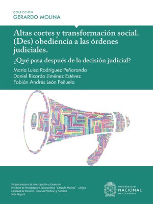 cover image of Altas cortes y transformación social